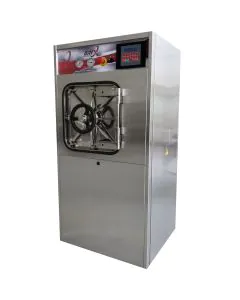 Autoclave Horizontal de Barreira com 2 Portas Volante Central 250L