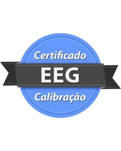 Calibração rastreada para EEG Eletroencefalógrafo