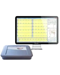 Eletrocardiógrafo ECG EX-PC USB Digital EMAI 12 derivações