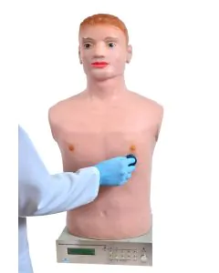 Simulador de Ausculta Cardiopulmonar c/ Controle Remoto